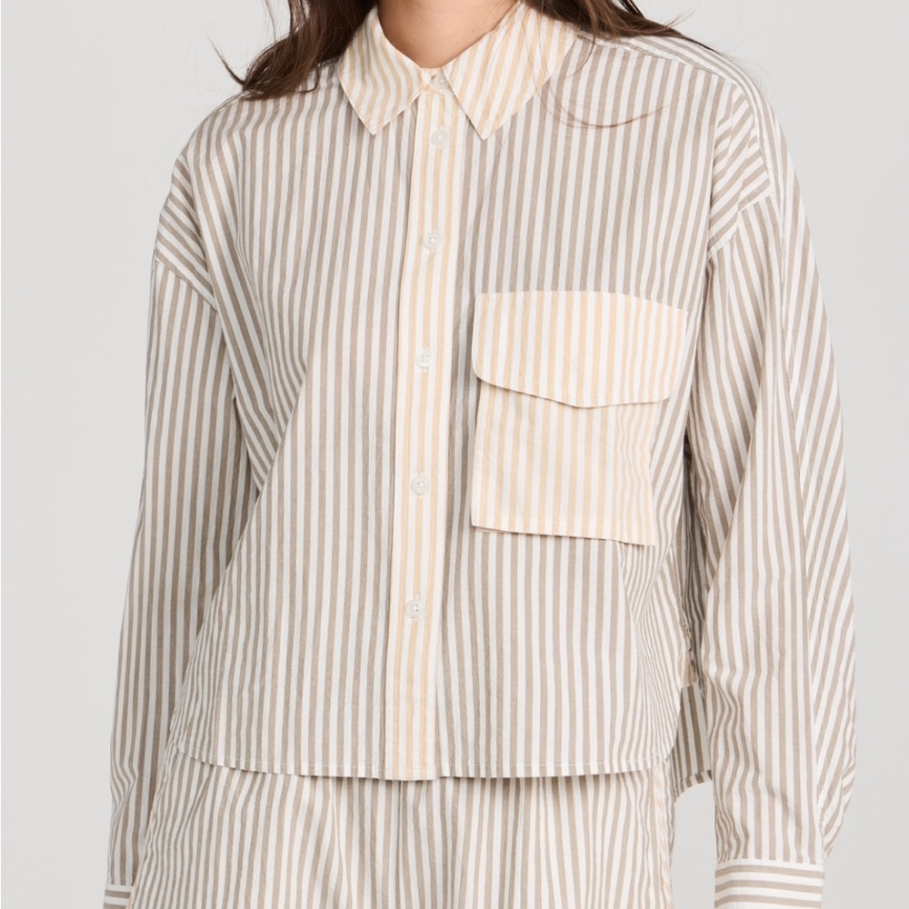 Madewell flap pocket button-up shirt